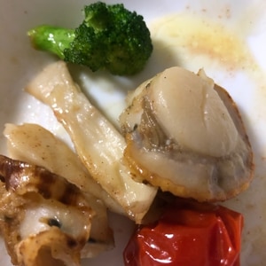 ベビーホタテとプチトマトのアヒージョ レシピ 作り方 By Uzuratukune3 楽天レシピ